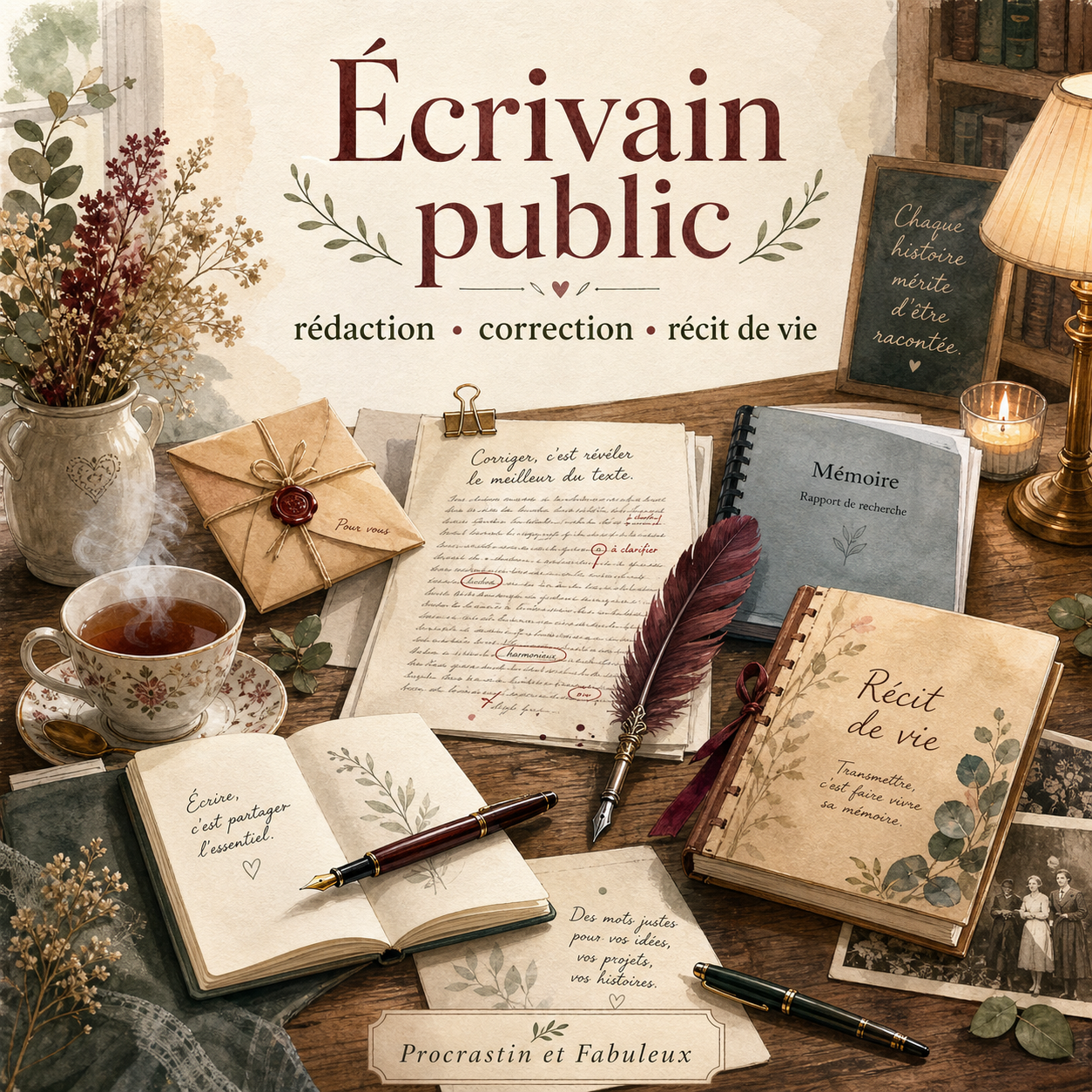 Ecrivain public à Huelgoat